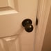 Probrico Privacy Interior Door Knobs Bed and Bath Handle Levers Keyless Brushed