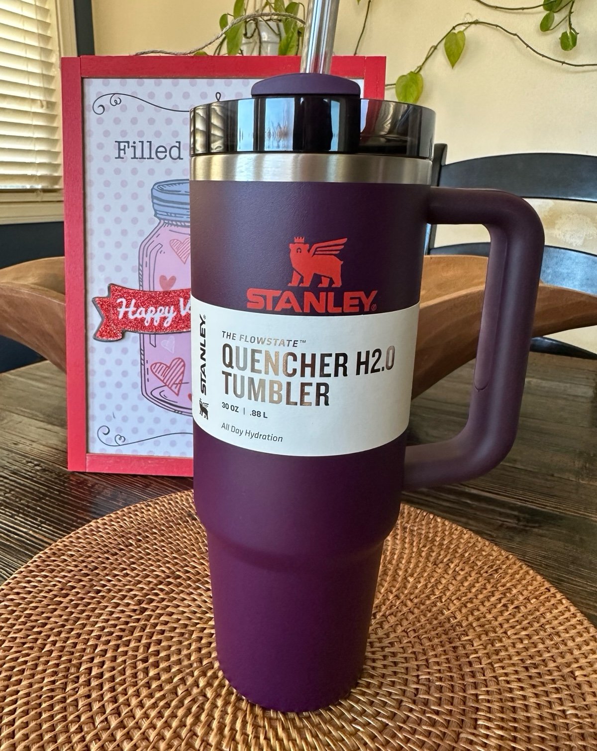 Stanley Quencher Plum Tumbler