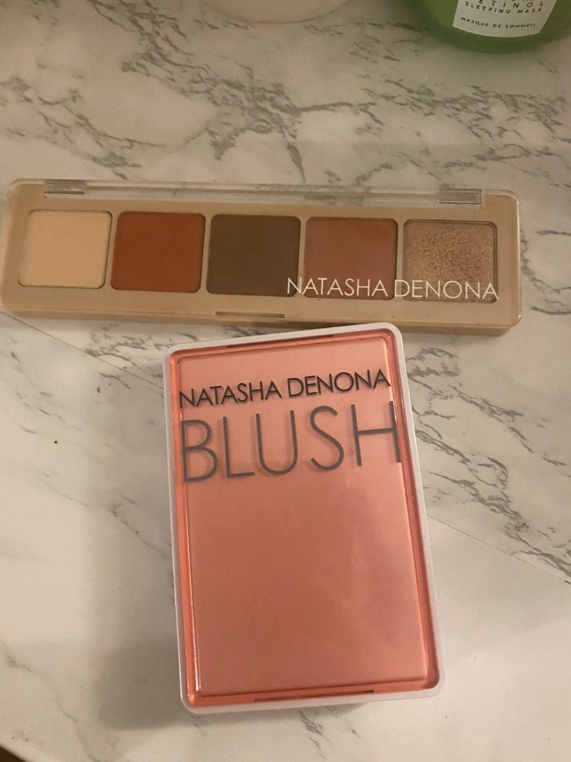 Natasha denona eyeshadow and blush set