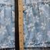 NWT BILLABONG X Wrangler Perfect Pair Top Cropped Blue floral Tie Shoulder Sz M