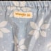 NWT BILLABONG X Wrangler Perfect Pair Top Cropped Blue floral Tie Shoulder Sz M