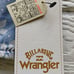 NWT BILLABONG X Wrangler Perfect Pair Top Cropped Blue floral Tie Shoulder Sz M