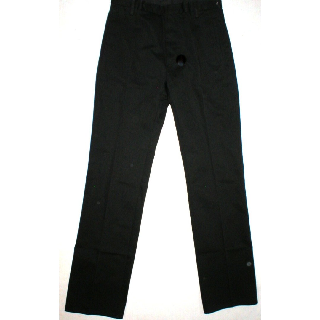 New Mens 44 Italy 28 Designer CNC Costume National Pants Black Trousers Office