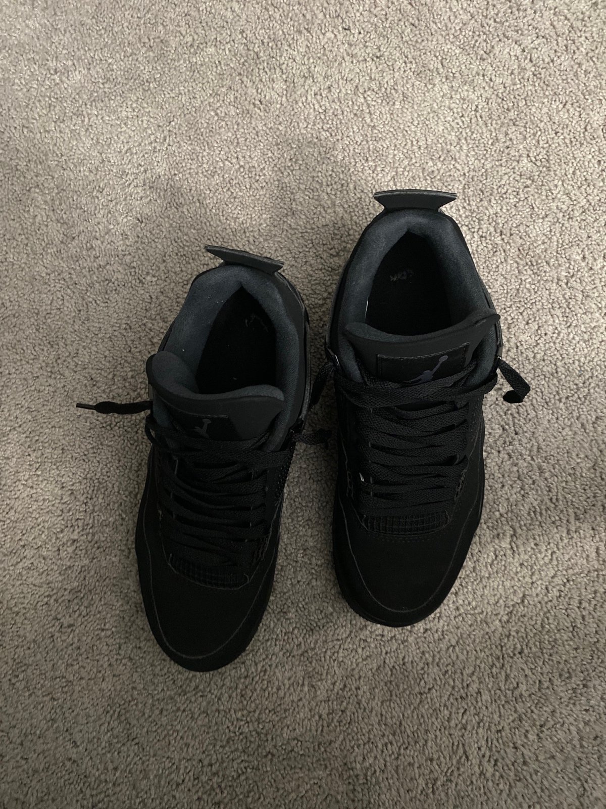 Jordan 4 black cat size 9