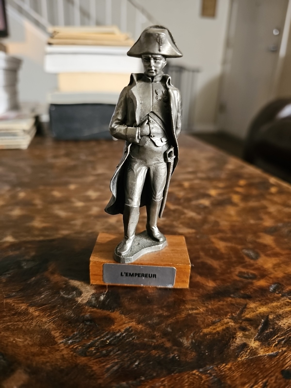 Les Etains Du Prince L'Empereur Pewter Figure Napoleon Bonaparte