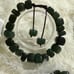 ✅Power Beads Nugget Pull Closure✅ ☘️Large Jade Nugget Bracelet.