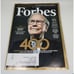THE FORBES 400 MAGAZINE, SPECIAL EDITION OCTOBER 7th 2013