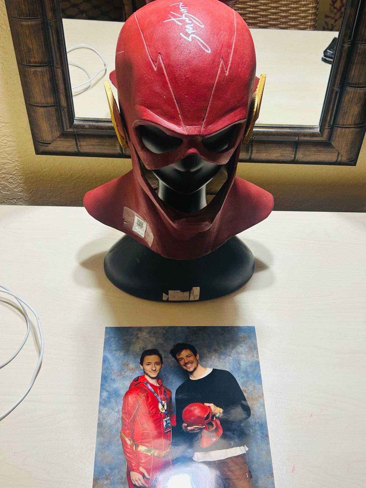 Cw Flash Cowl Signed