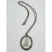Vintage Avon Intaglio Glass pendant necklace