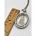 Vintage Avon Intaglio Glass pendant necklace
