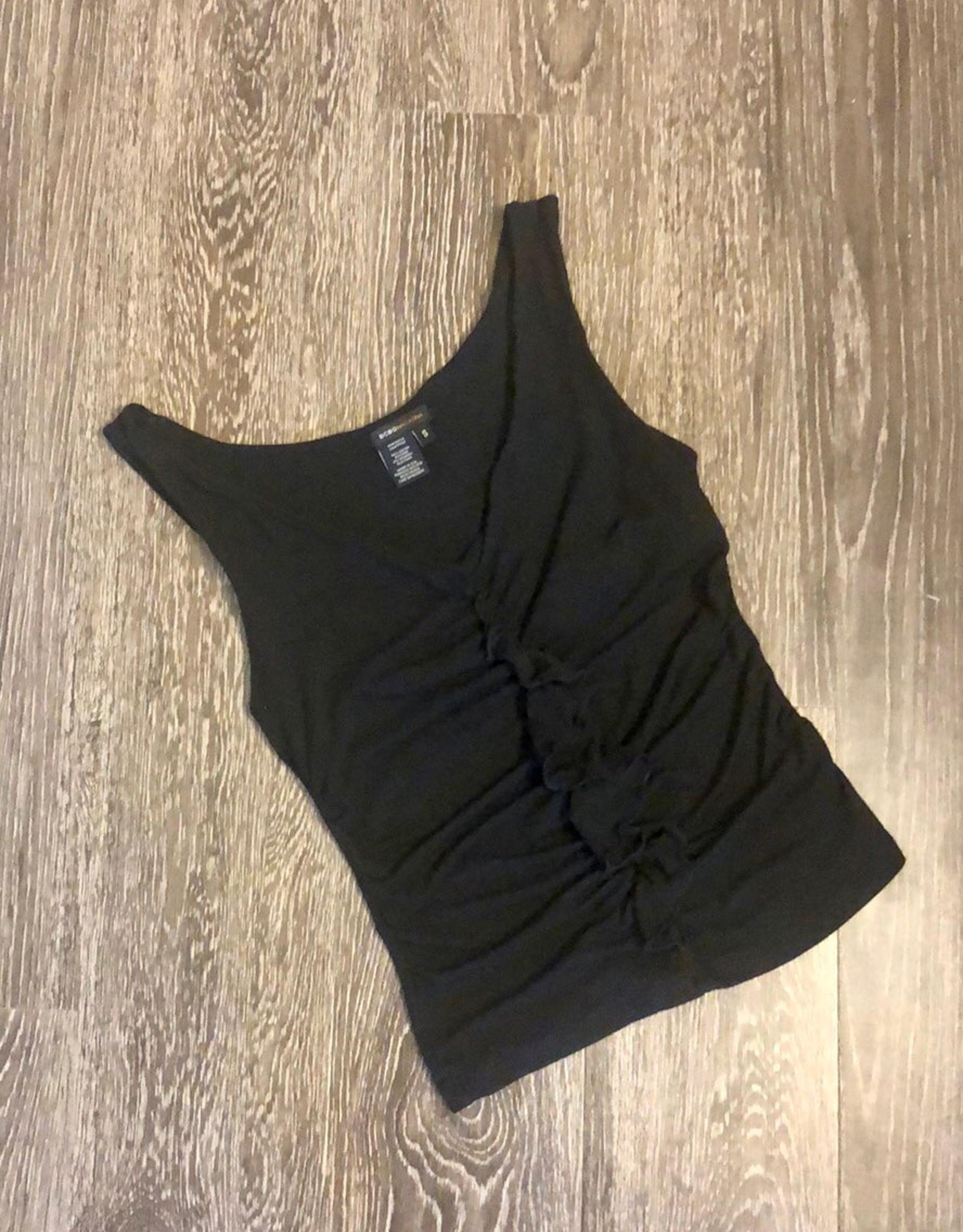 BCBG MAXAZRIA Ruched Tank Top
