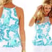NWT LILLY PULITZER LARINA TOP SZ 4 BAREFOOT PRINCESS