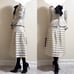 L Suit! 23区 Tweed Jacket, Max Mara Striped Skirt, All Season