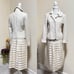 L Suit! 23区 Tweed Jacket, Max Mara Striped Skirt, All Season