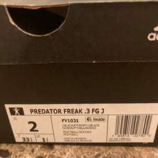 PREDATOR FREAK.3 FIRM GROUND SOCCER CLEATS
