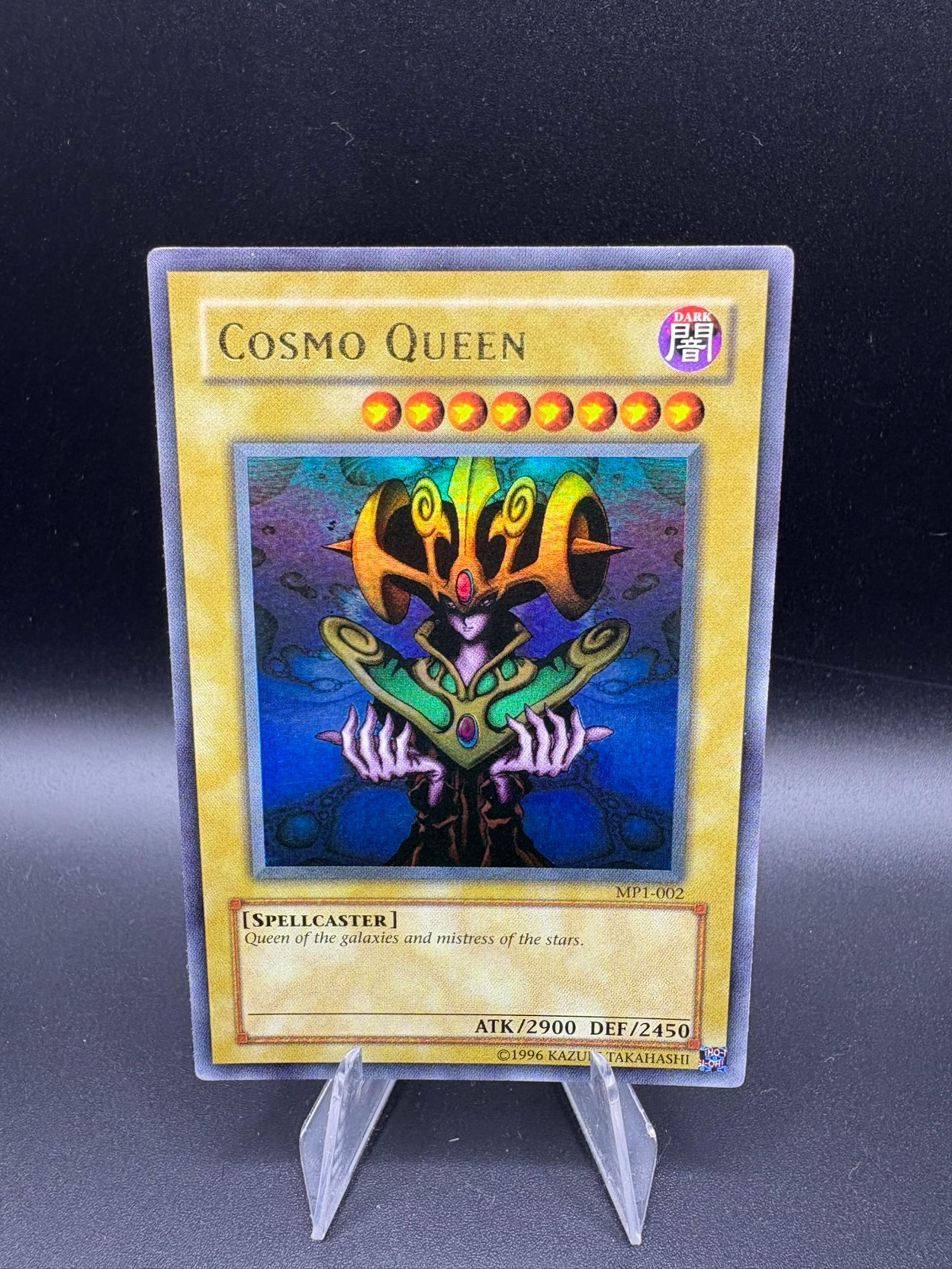 Yugioh MP1-002 Cosmo Queen McDonalds Promo FULL HOLO BLEED