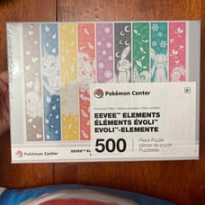 Pokemon Center Exclusive Limited Edition Eevee Elements Puzzle Brand New Sealed