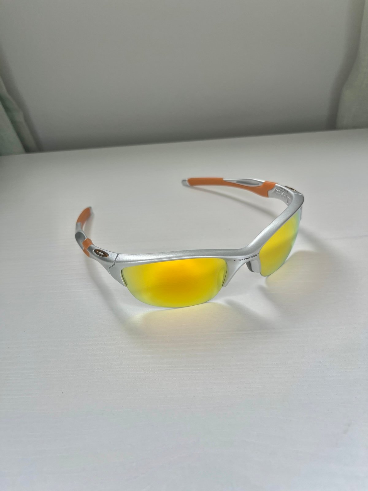 Oakley Half Jacket 2.0 Orange/Silver Men’s Sunglasses