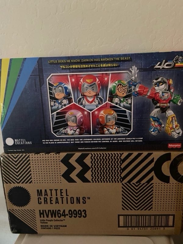 Mattel Exclusive Voltron Little People