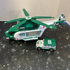 Collector's edition 2012 Hess Helicopter & Rescue Kids Toy Vehicle Tested Works