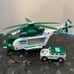 Collector's edition 2012 Hess Helicopter & Rescue Kids Toy Vehicle Tested Works
