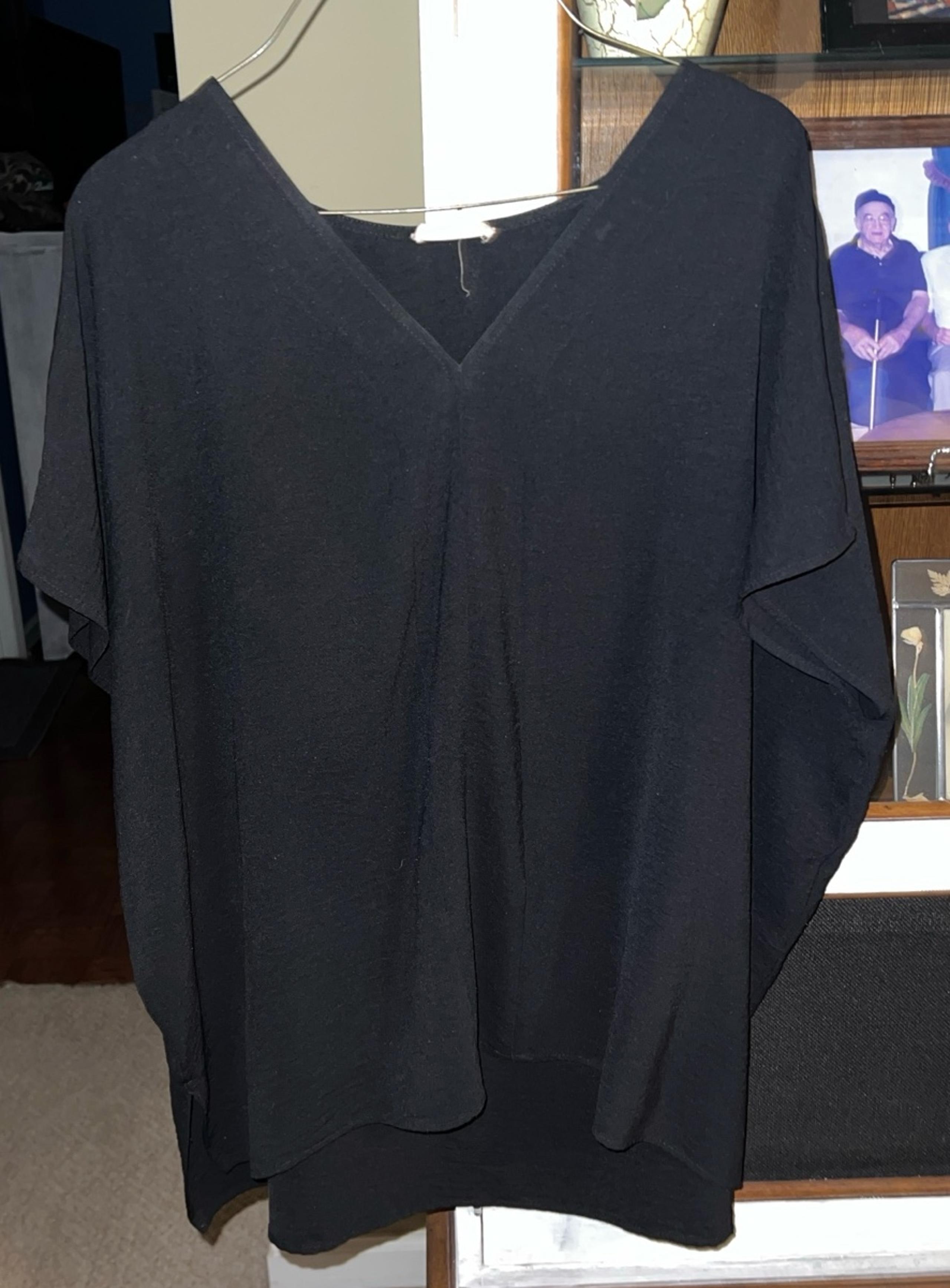 Black dress shirt