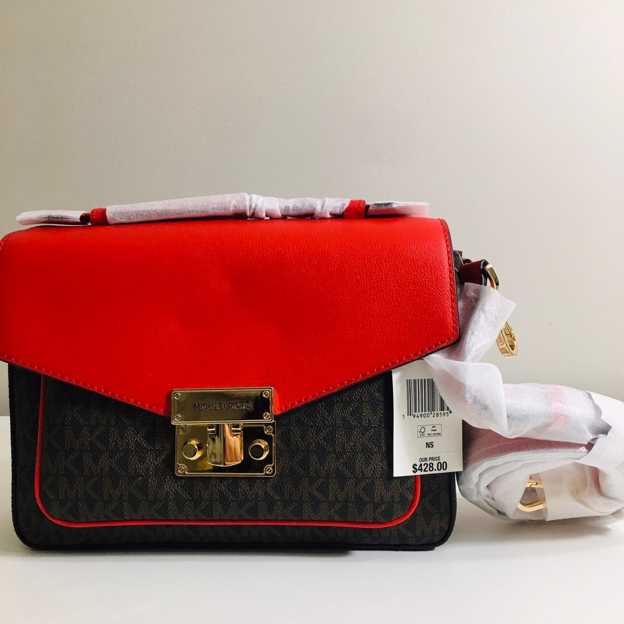 Michael Kors Red Sangria Messenger bag