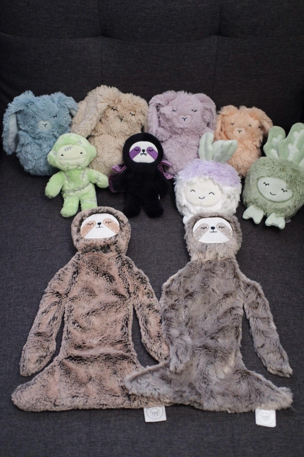 Slumberkins (Hartley, Frank, mini Frank & Vlad, mini bunnies, patchlings)
