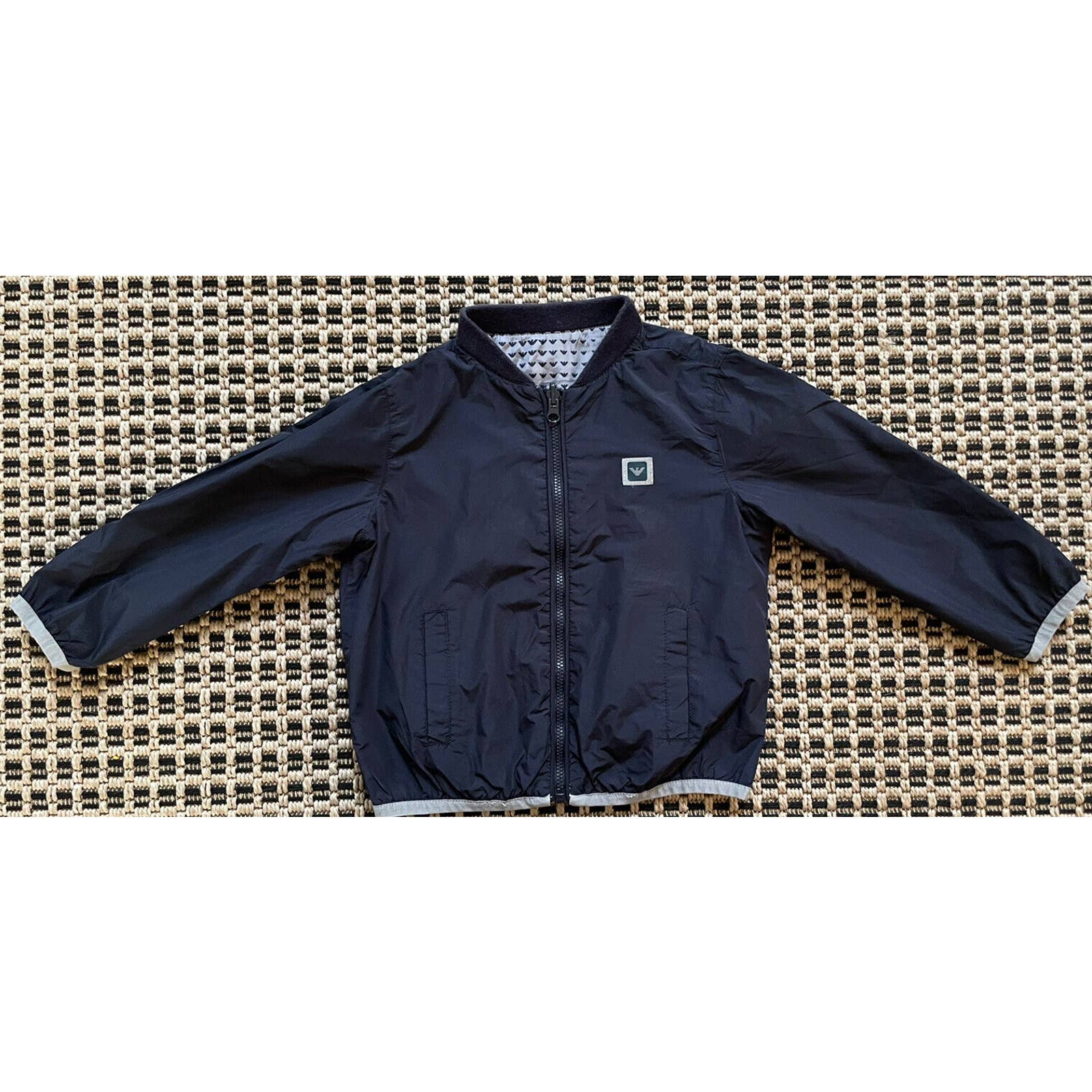 Price Cut - Emporio Armani Baby Boy Reversible Jacket - Size 24m - Father's Day Deal-O-Rama:£42[hoKids_4210688ua]