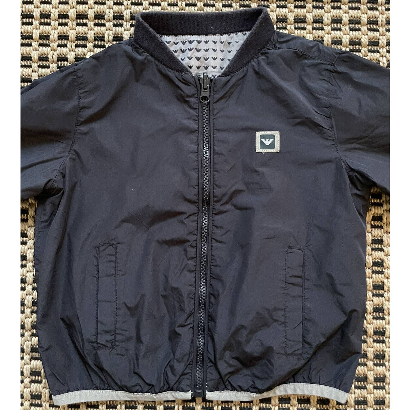 Price Cut - Emporio Armani Baby Boy Reversible Jacket - Size 24m - Father's Day Deal-O-Rama:£42[hoKids_4210688ua]