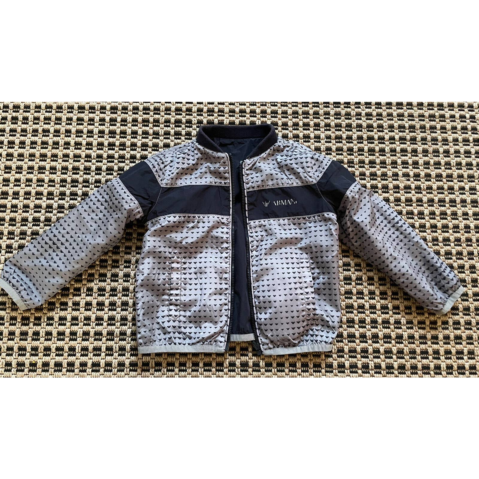 Price Cut - Emporio Armani Baby Boy Reversible Jacket - Size 24m - Father's Day Deal-O-Rama:£42[hoKids_4210688ua]