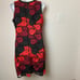 Taylor Lace Black and Red Maternity Dres