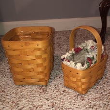 Two small baskets