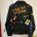 BROOKLYN CLOTH GRAFFITI Black DENIM JACKET M