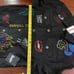 BROOKLYN CLOTH GRAFFITI Black DENIM JACKET M