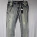 Copper Rivet Light Tint Wash Slim Fit Denim Jeans. Sz. 36/32