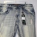 Copper Rivet Light Tint Wash Slim Fit Denim Jeans. Sz. 36/32