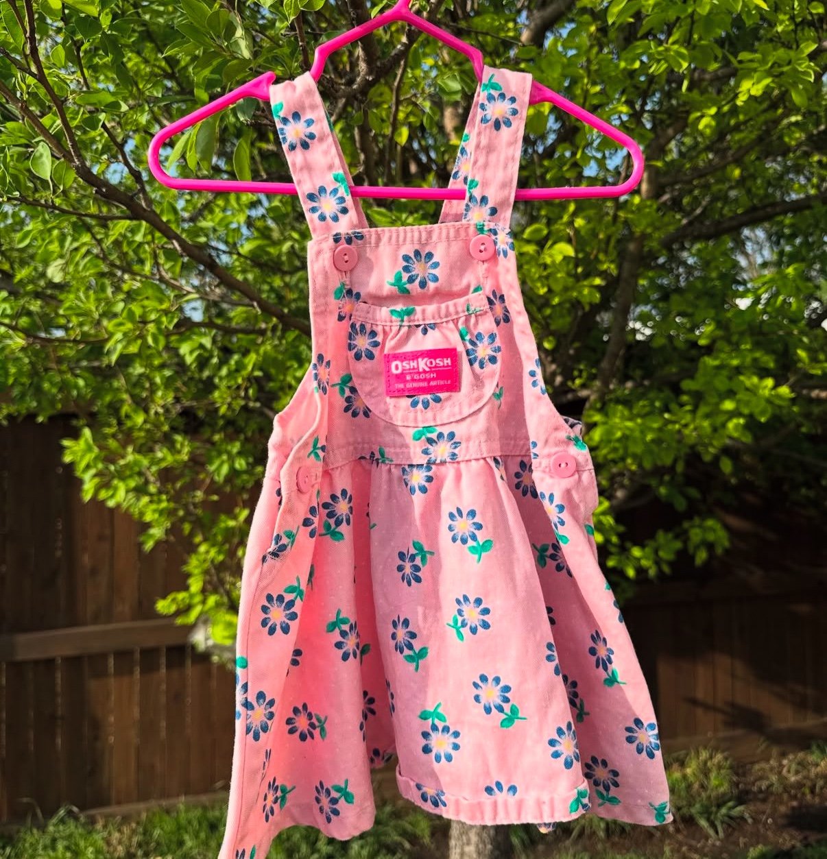 2T Vintage OshKosh floral dress