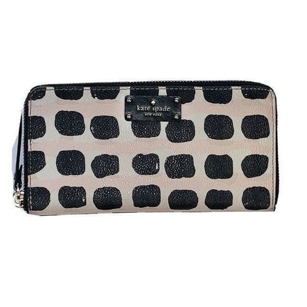 Kate Spade large zip around wallet