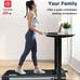 Under Desk Treadmill 2 in 1 Walking Pad, Portable, Folding, Electric, Motorized