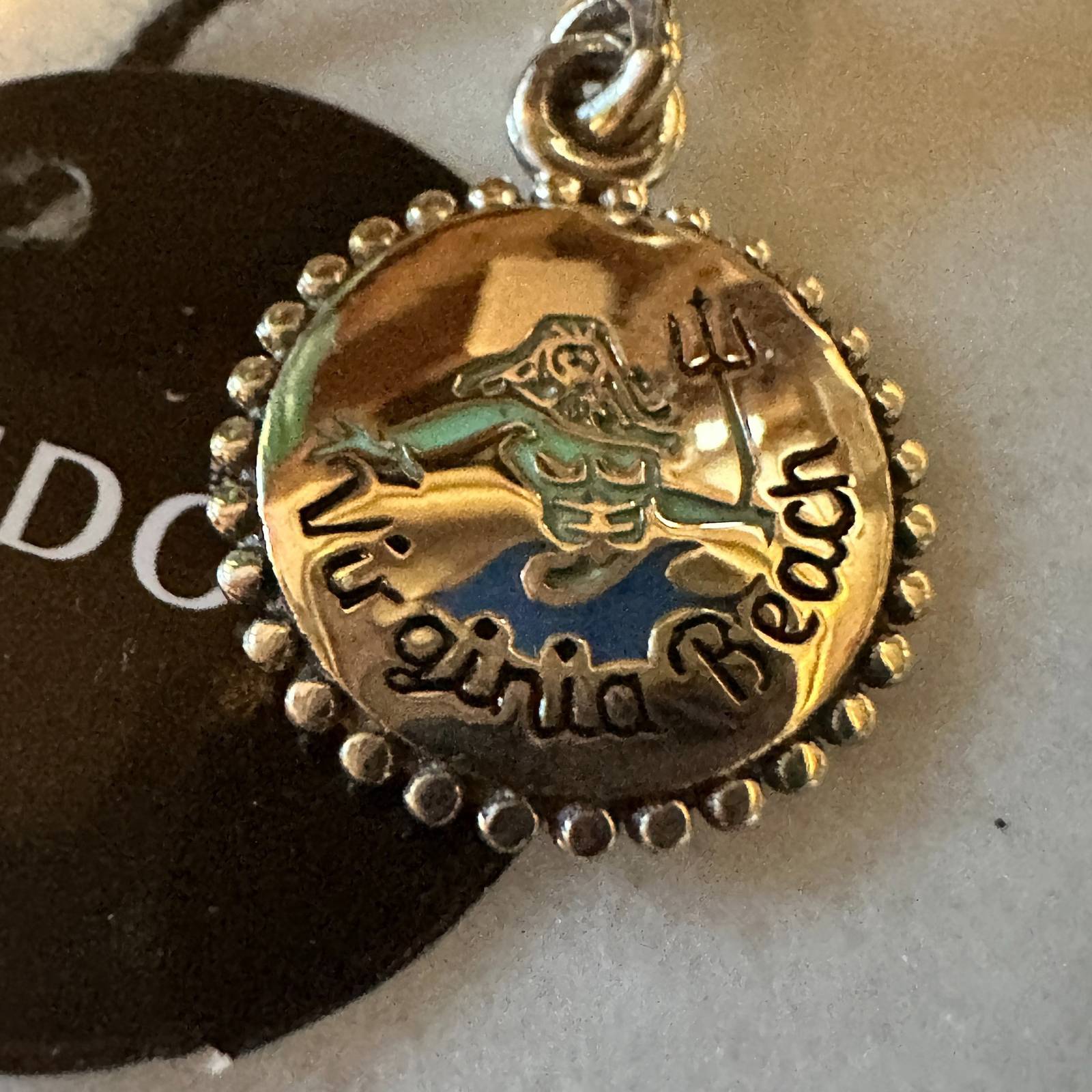 Authentic Pandora, Virginia Beach, VA Travel Destination Dangle