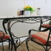 Glass Top Kitchen Table with Chairs