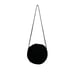 BAGGU Canvas Circle Purse in Black Crossbody Shoulder Bag Excellent Condition