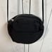 BAGGU Canvas Circle Purse in Black Crossbody Shoulder Bag Excellent Condition