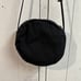 BAGGU Canvas Circle Purse in Black Crossbody Shoulder Bag Excellent Condition