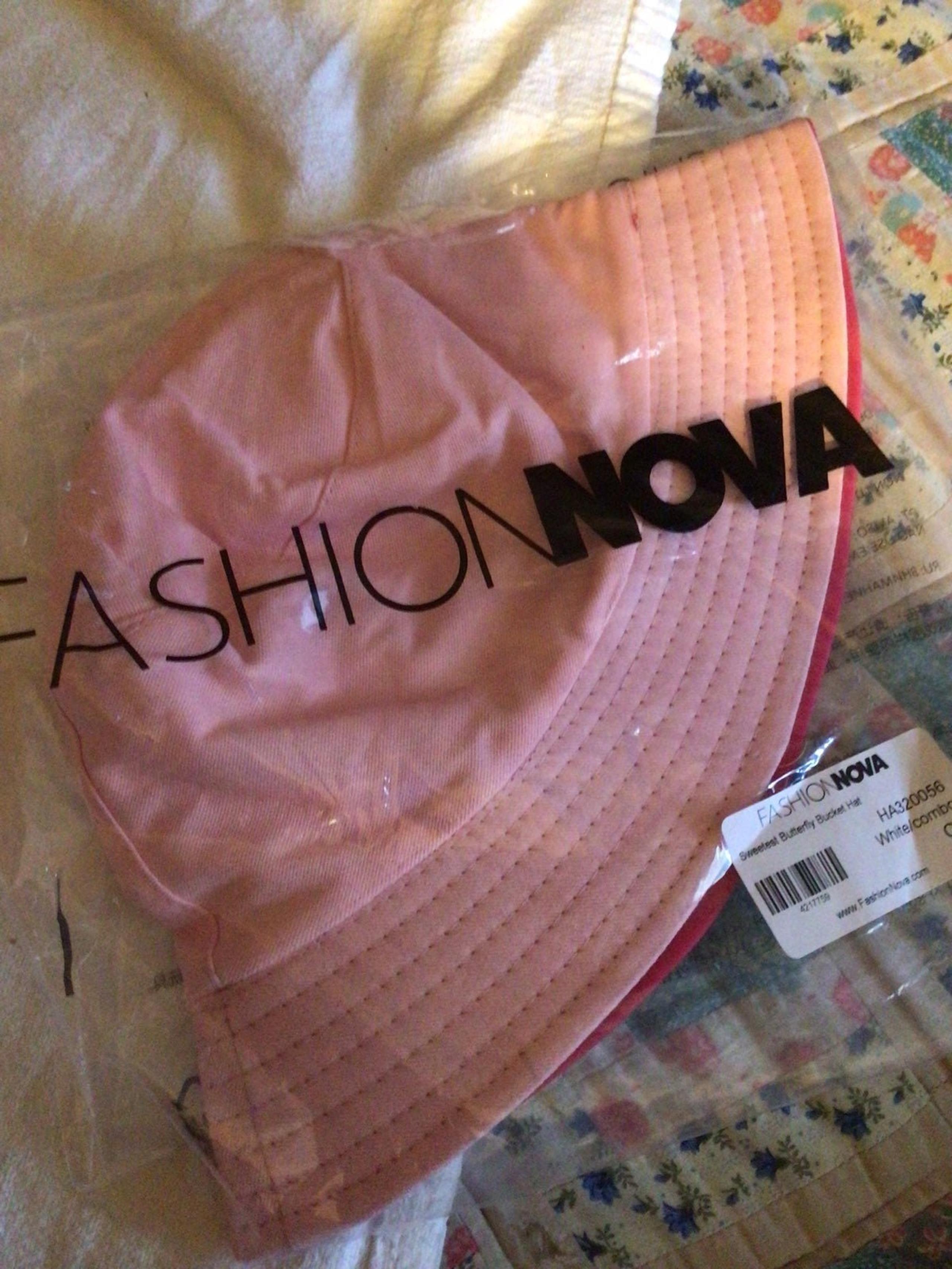 Pink Bucket hat