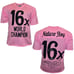 Ric Flair Signed Custom Pink Stats Jersey JSA