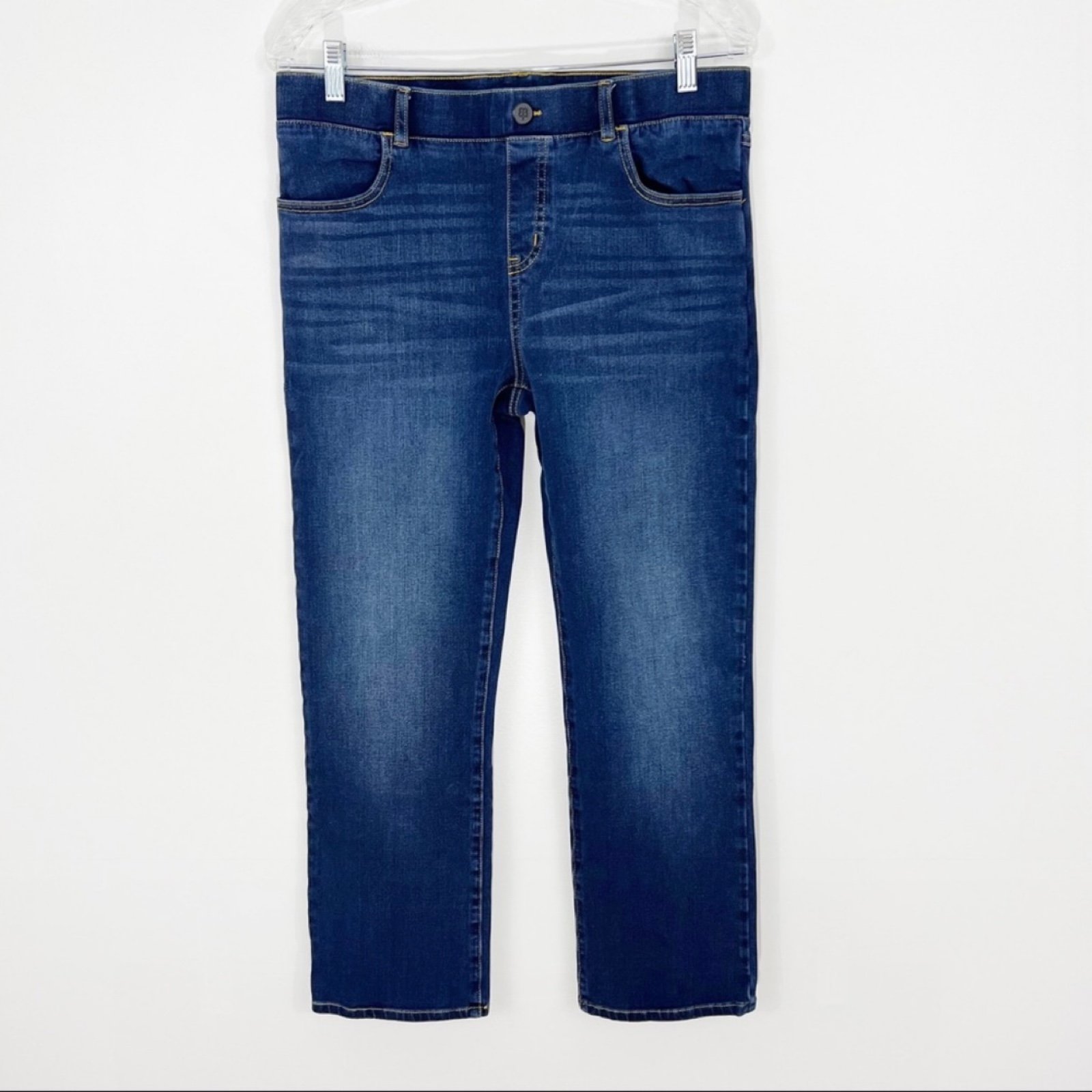 Betabrand Straight Leg 4 Pocket Yoga Denim MP