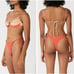 New! Zulu & Zephyr Free People Sun Stripe Balconette Tie Bikini Top, size 12