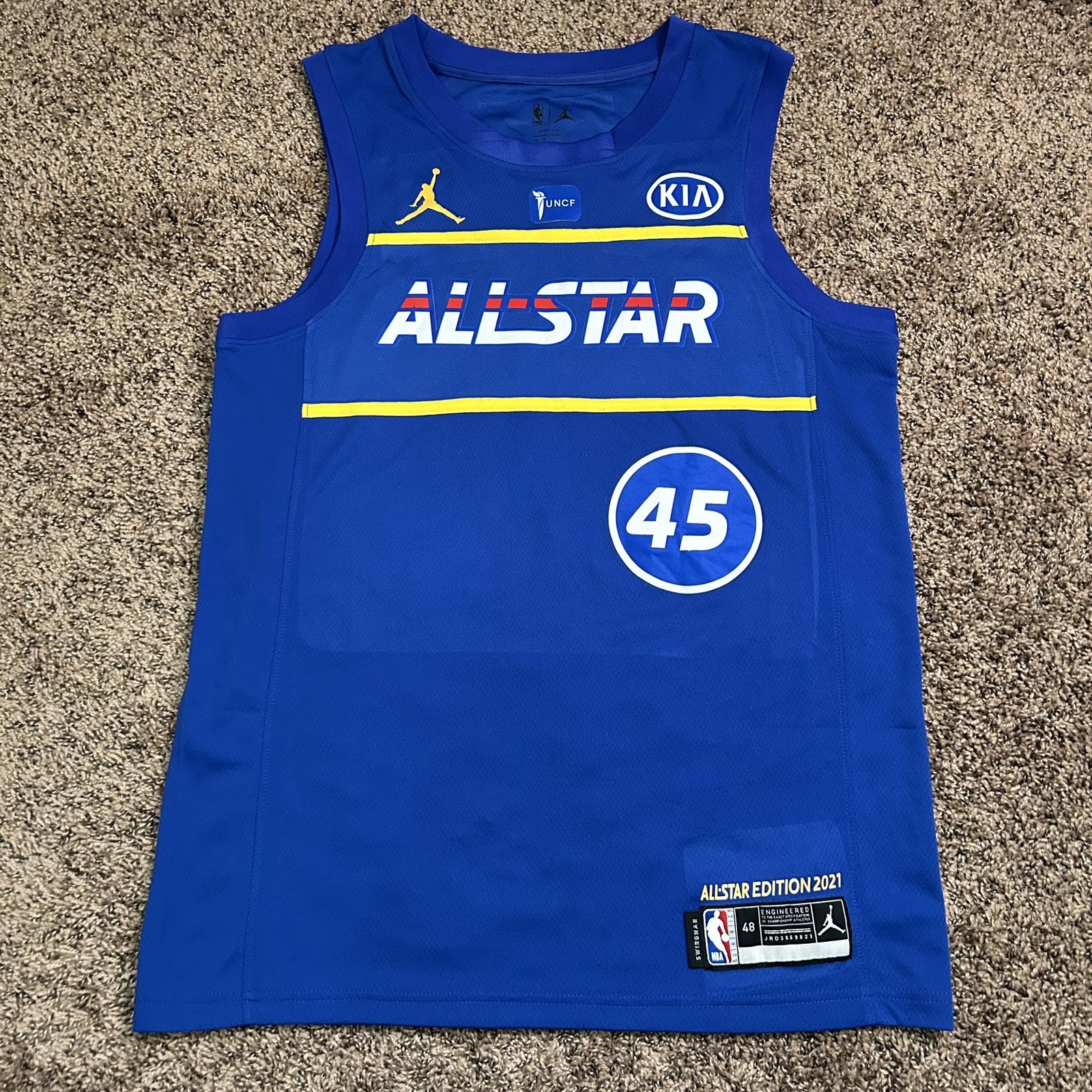 Donovan Mitchell 2021 NBA All Star Swingman Jersey Size 48